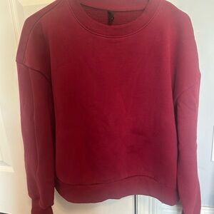 Trendy Queen- size Large Classic Crewneck Sweatshirt